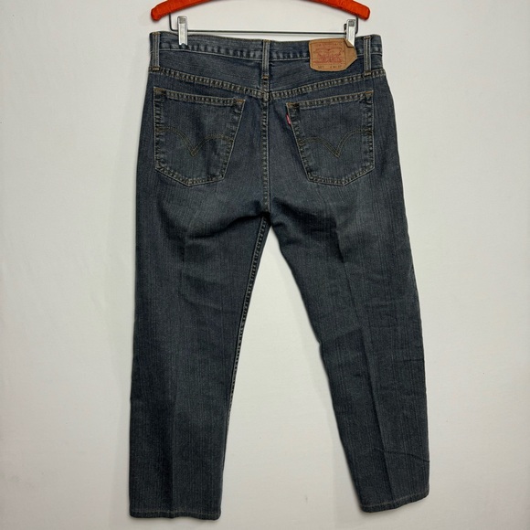 Levi’s 501 Series Dark Wash Cotton Denim Jeans Tagged Men’s 36 x 37 See Photos - Picture 2 of 7